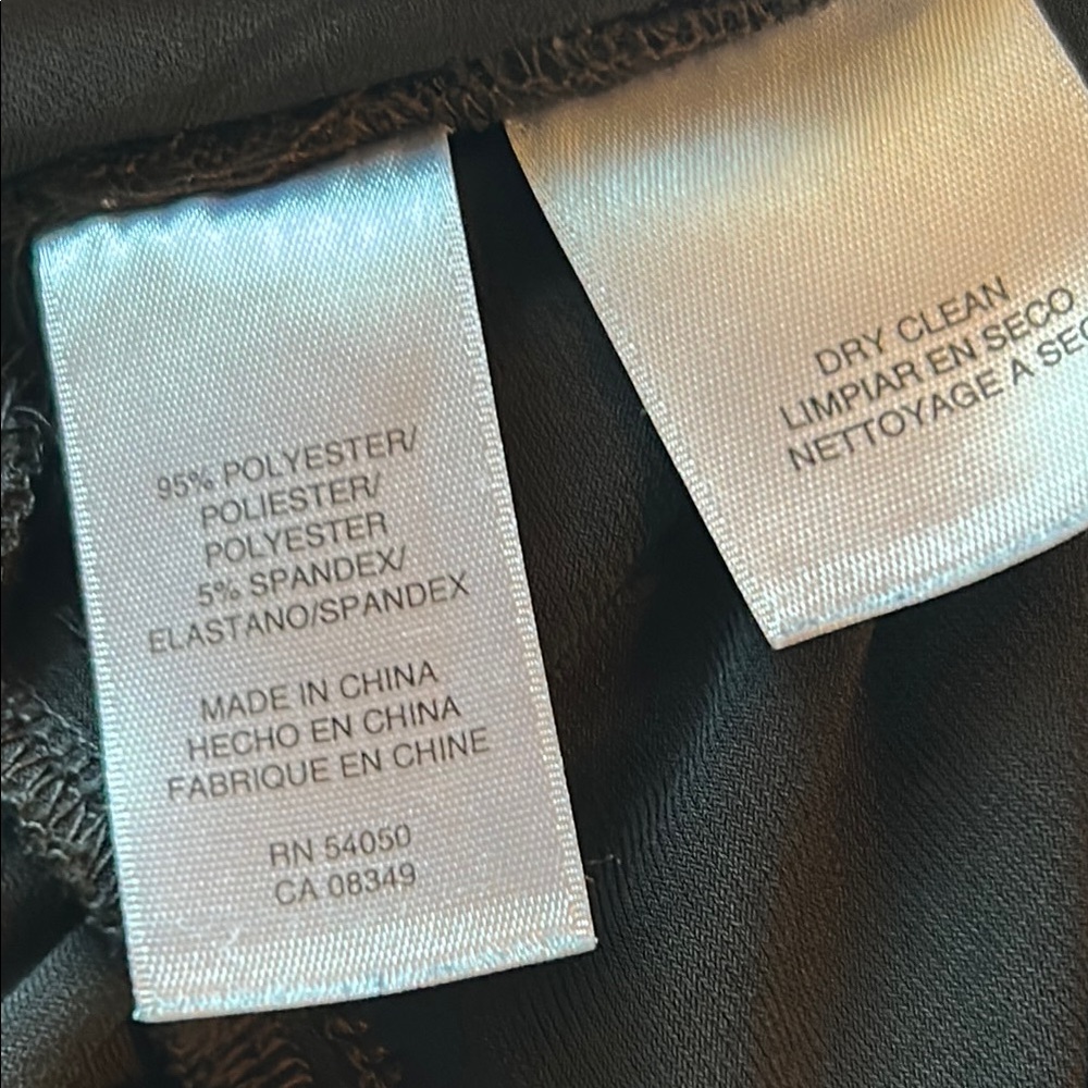 Jones New York Black Midi Dress with Knot Detail - Picture 7 of 7